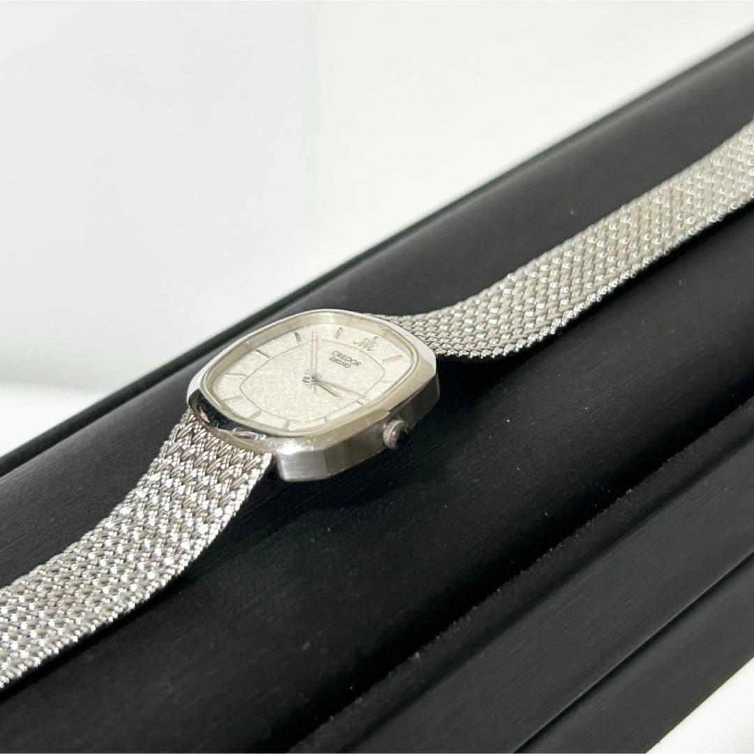 美品 SEIKO セイコー クレドール 腕時計 クォーツ 2針 動作確認済