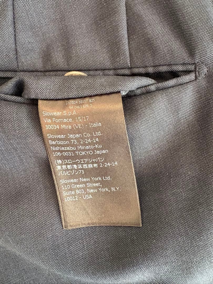 INCOTEX 46 ネイビー SUPER100’S