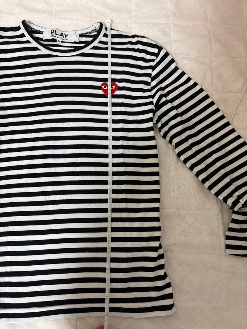 PLAY COMME des GARCONS ギャルソン ボーダー　Tシャツ M