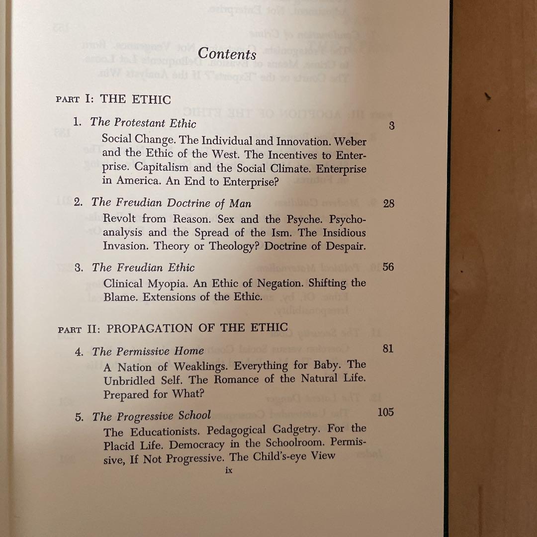 LaPiere 『The Freudian ethic』