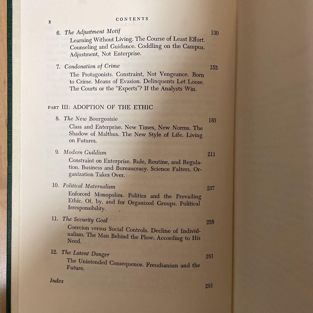 LaPiere 『The Freudian ethic』