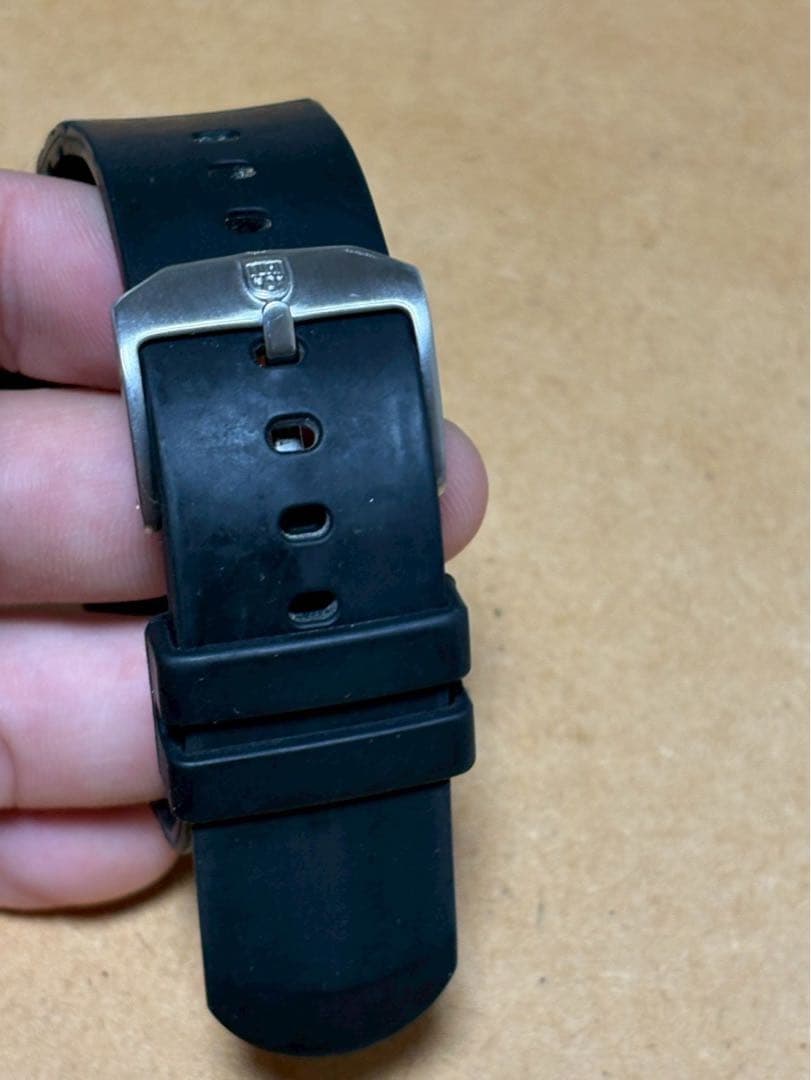 ルミノックス　腕時計　ラバーベルト