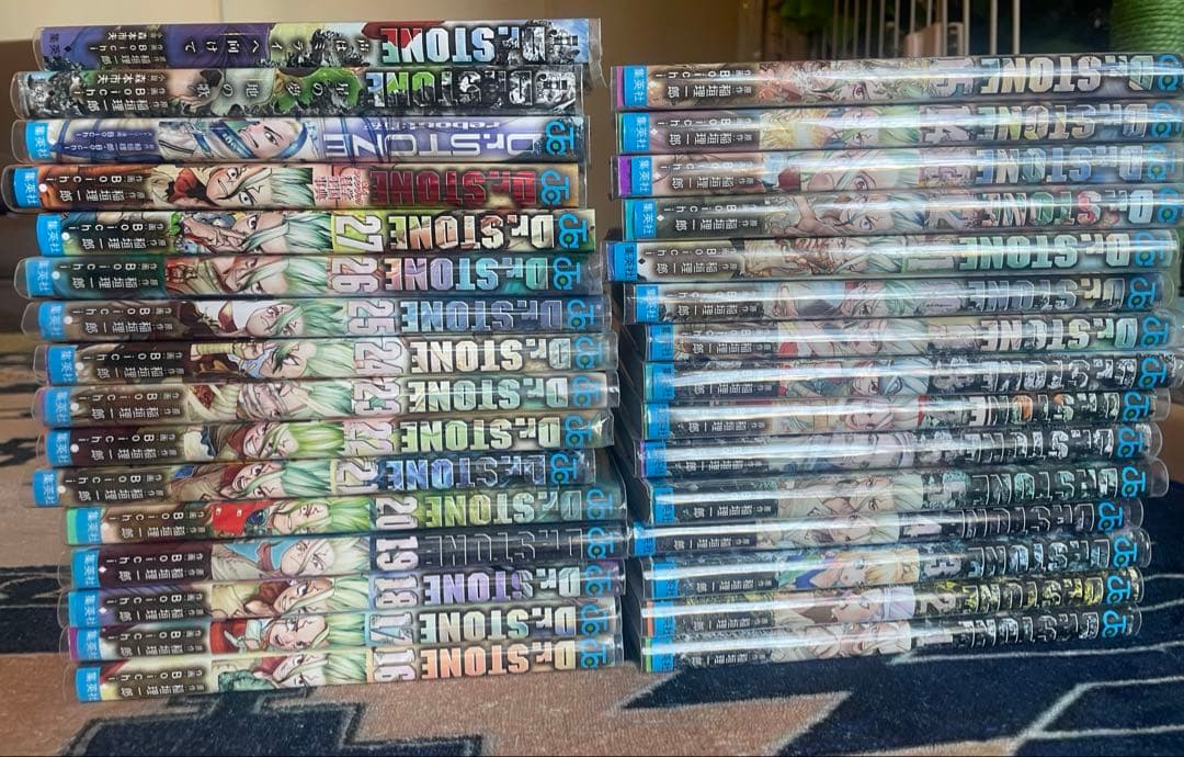 dr.stone 漫画全巻1-27 関連小説 漫画3冊 科学王国事典