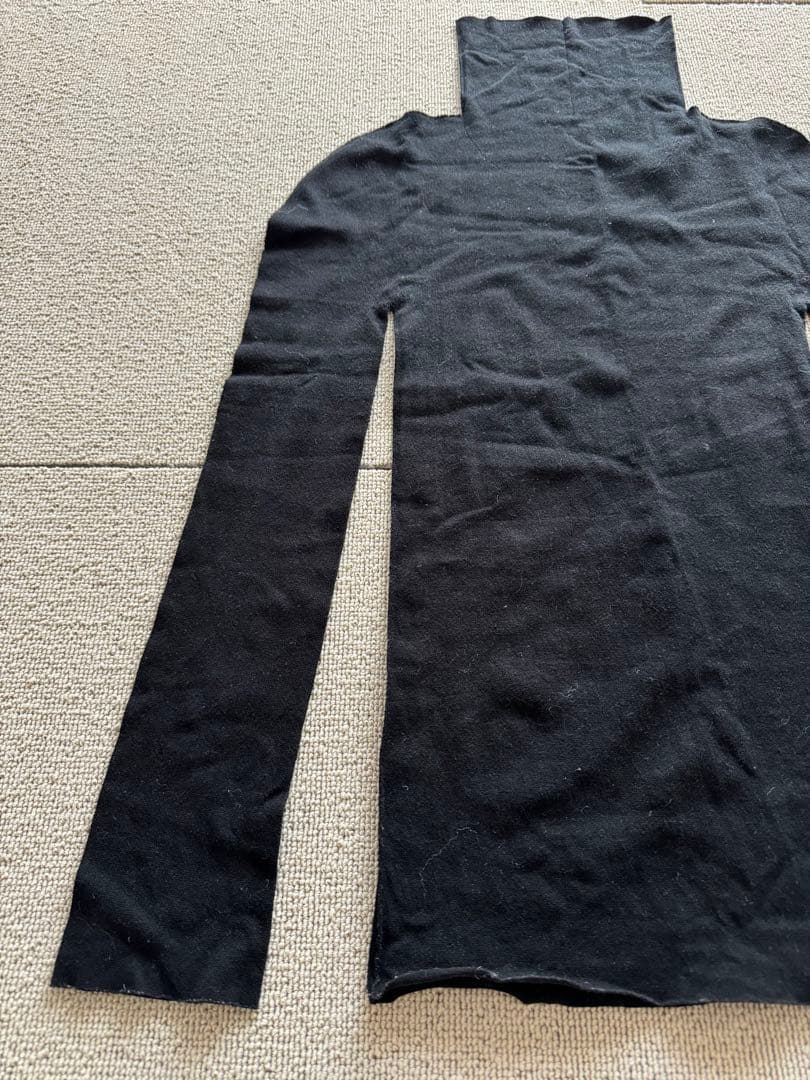 【正規店購入】イッセイミヤケ 長袖 黒色 サイズ2 日本製