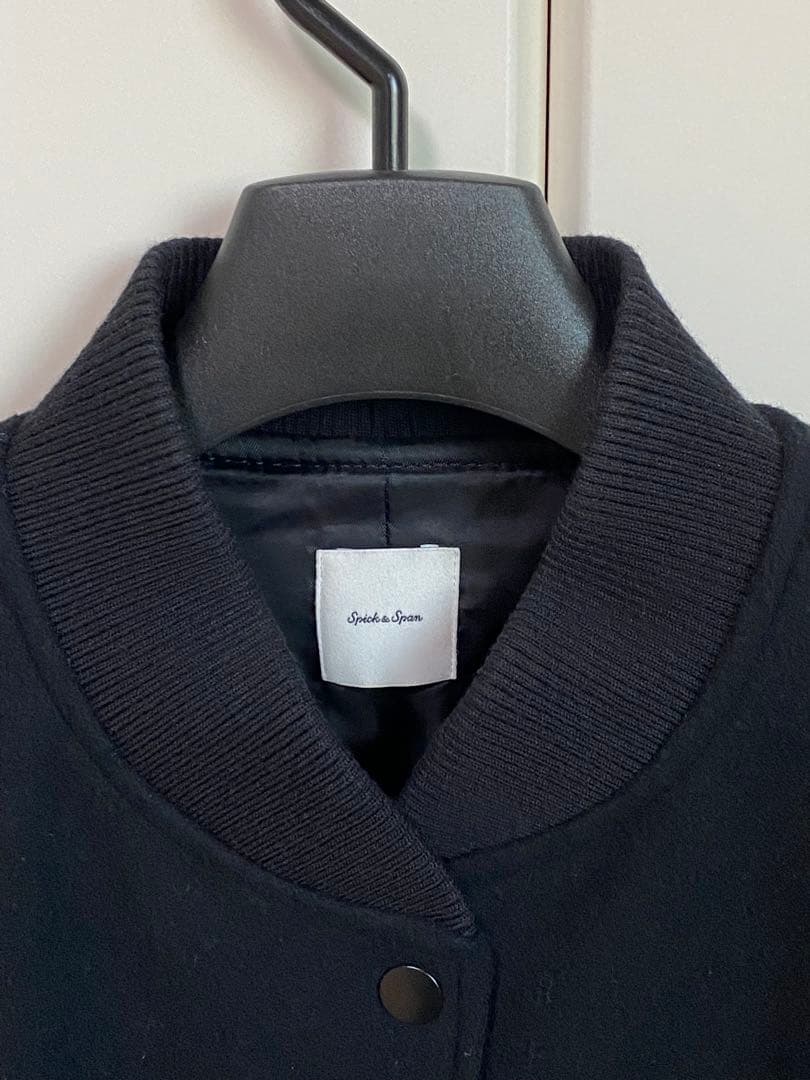 Spick & Span スタジアムジャンパー 38　黒