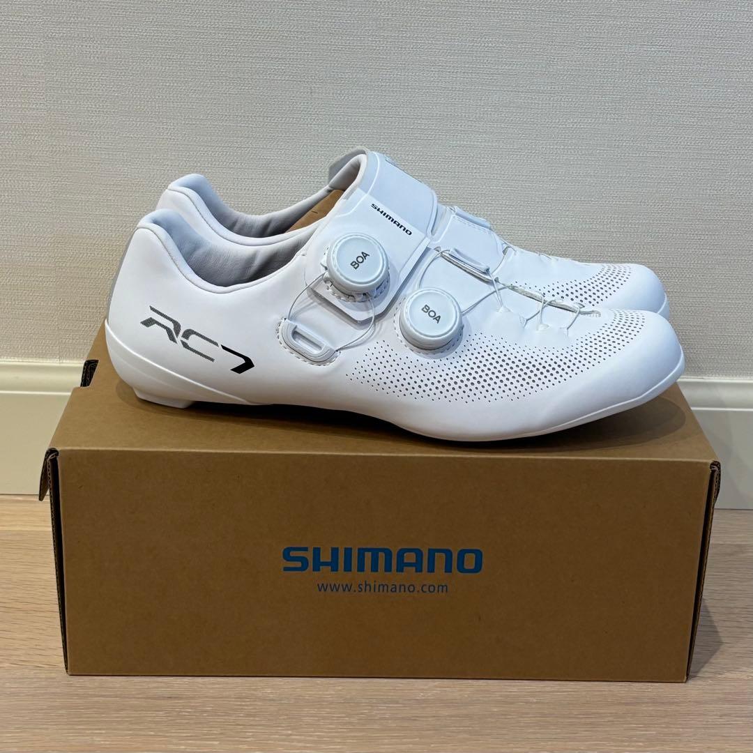 SHIMANO RC7 ホワイト シューズ　サイズ42