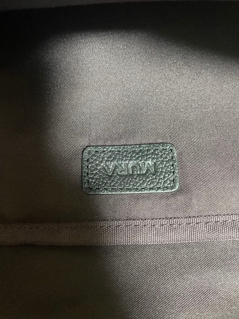 MURA 本革 リュックA4対応 15L YKKファスナー PCポケット付き