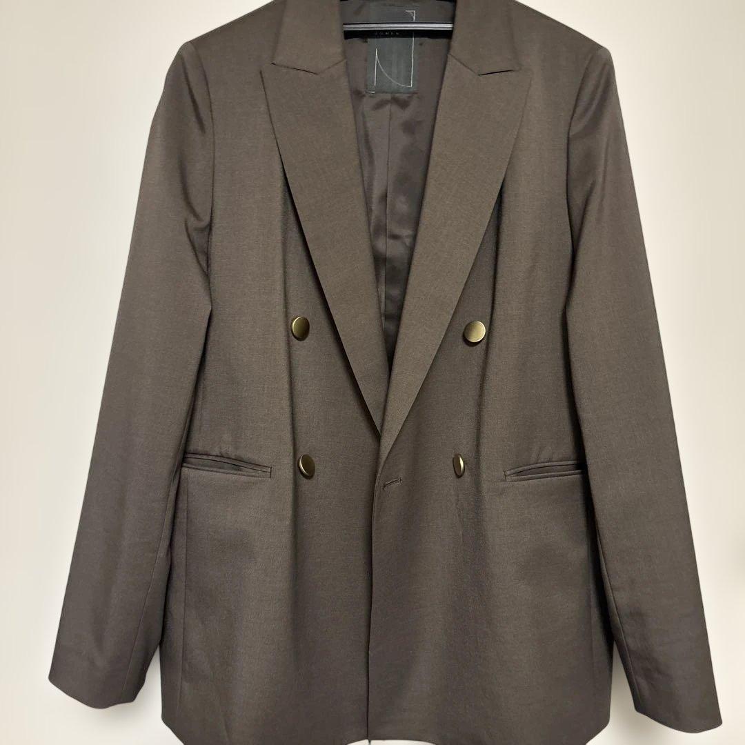 NOBLE エステルツイルピークドラペルジャケット