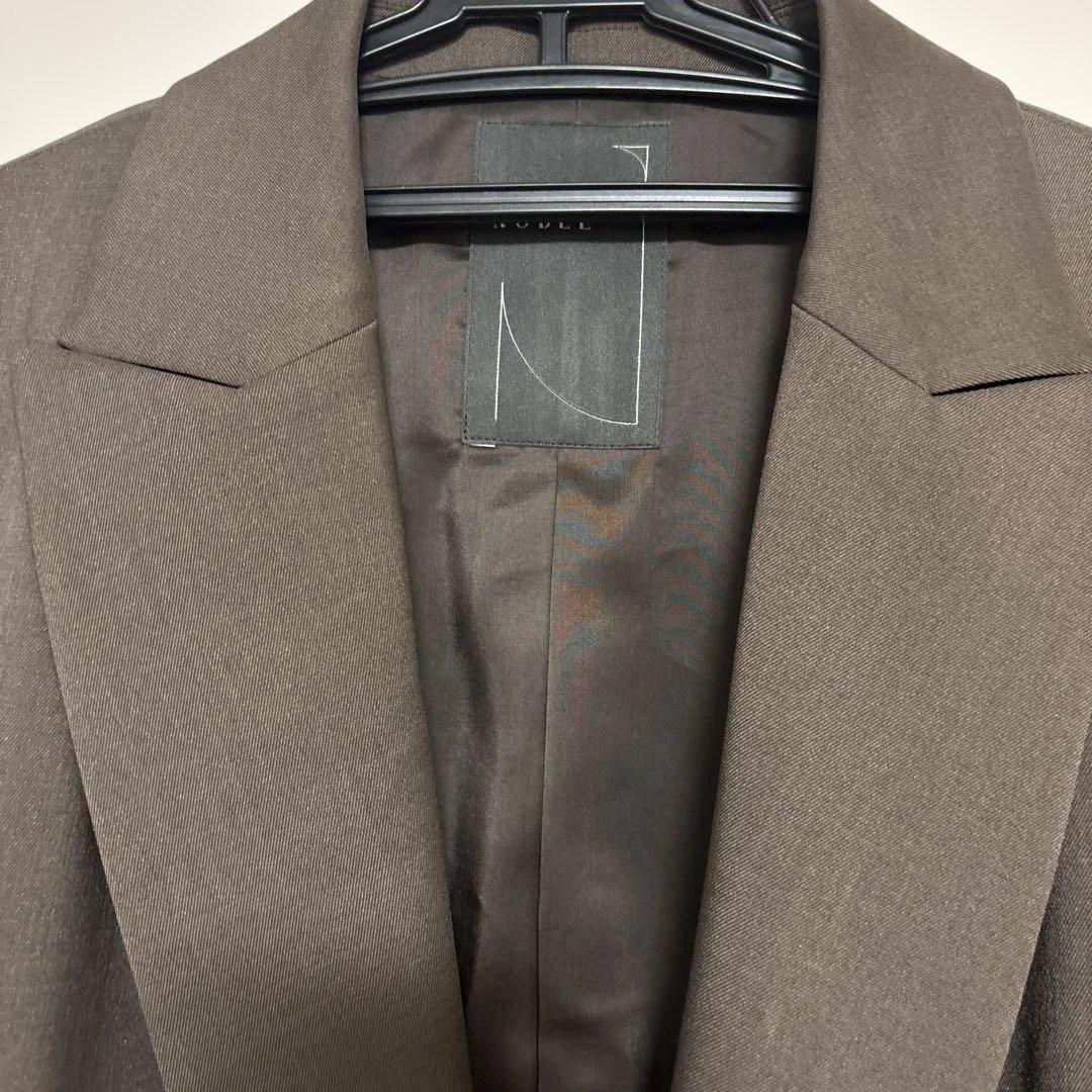 NOBLE エステルツイルピークドラペルジャケット