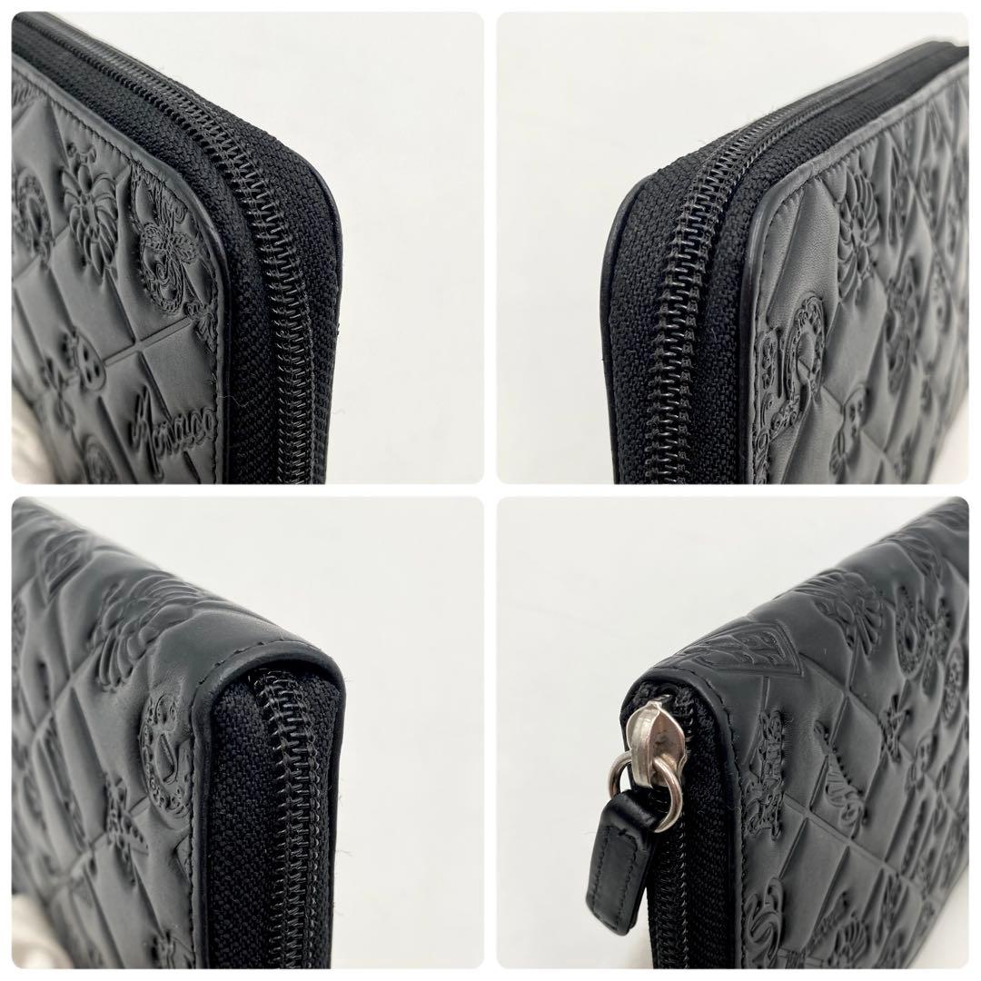 みのり✨ CHANEL アイコンライン 長財布 オーガナイザー 黒 レザー