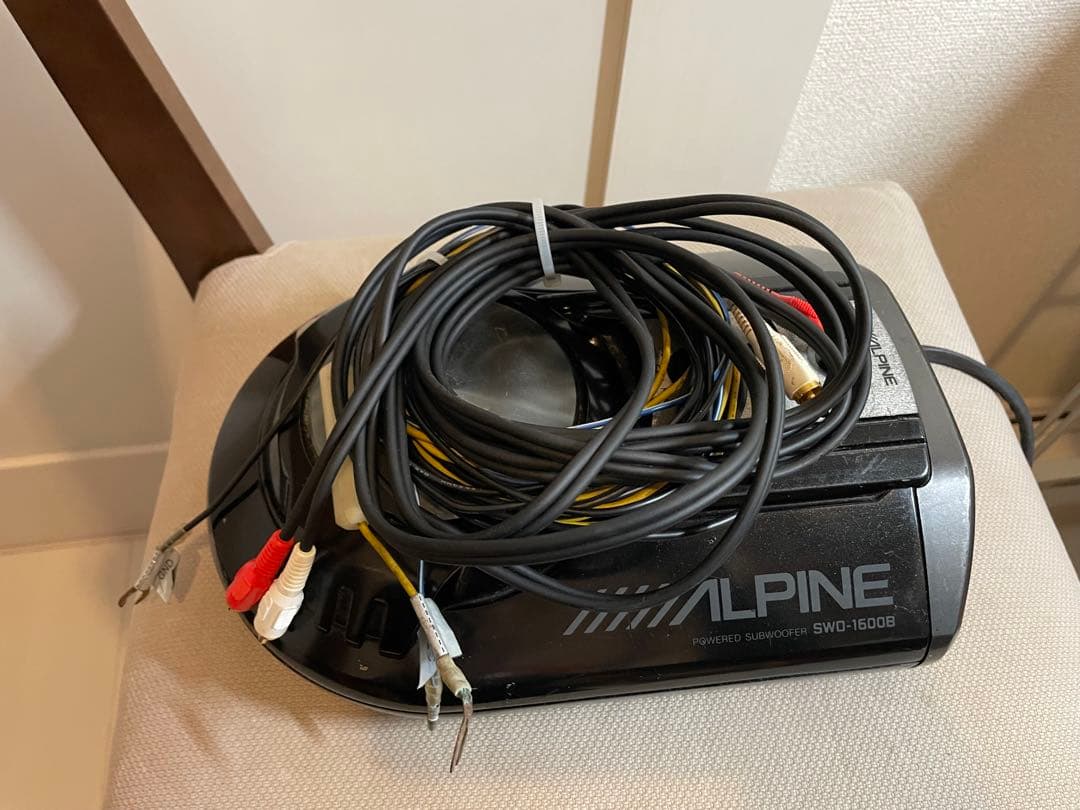 ALPINE 700w SWD1600 おまけ付き