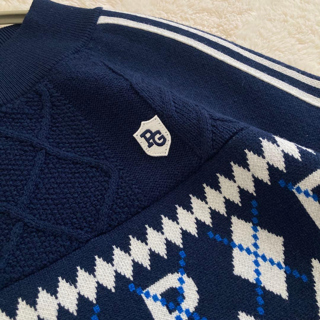 タグ付新品！PEARLY GATESパーリーゲイツ　ケーブルニット　ワンピース