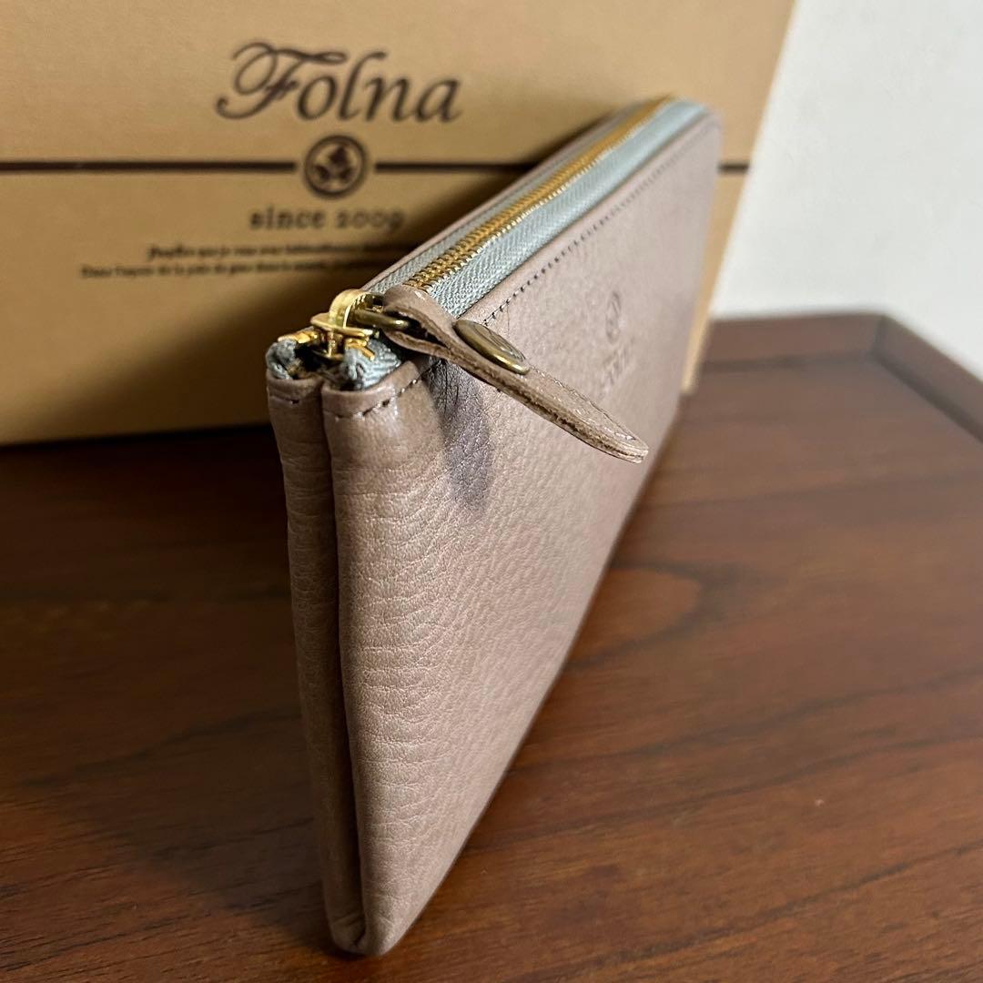 新品　フォルナ　長財布　L字型　　本革　日本製