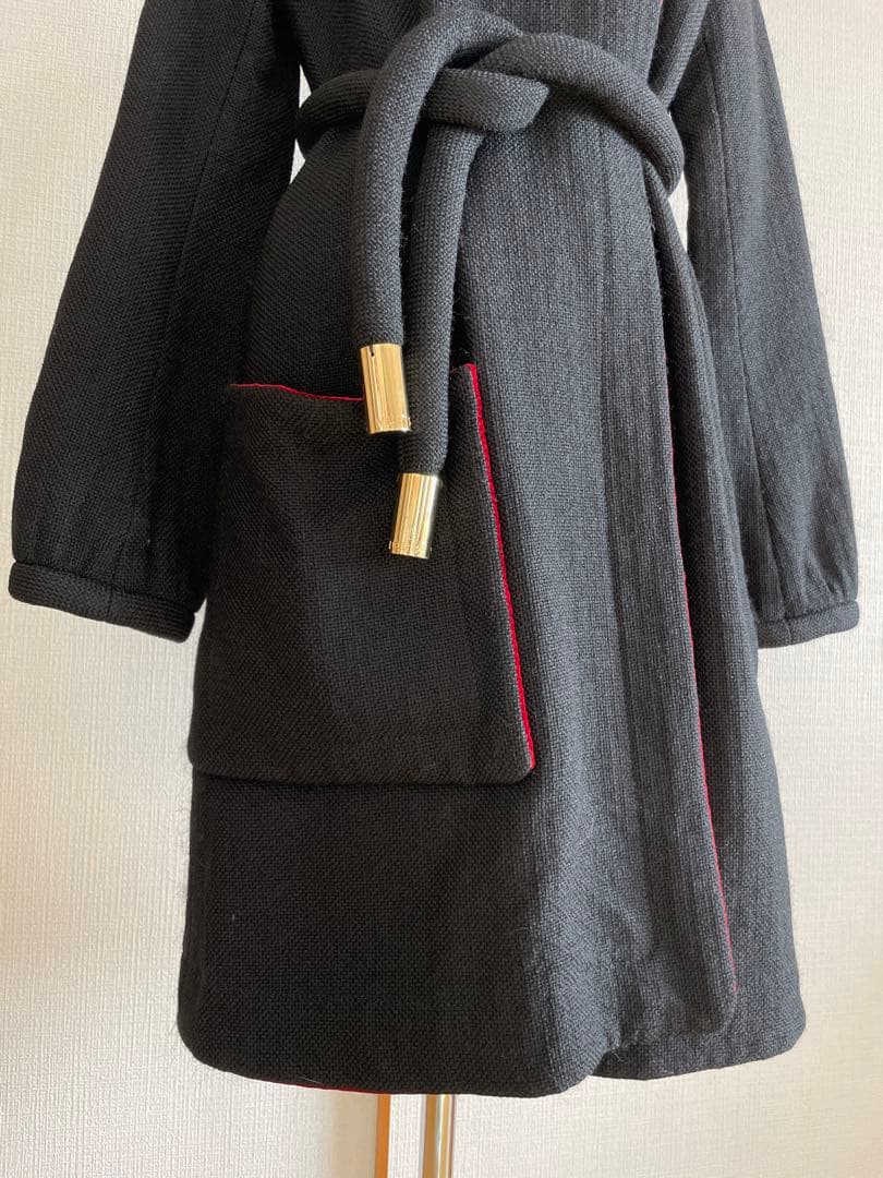 Louis Vuitton 2013年秋冬コレクション　ベルベットウールコート