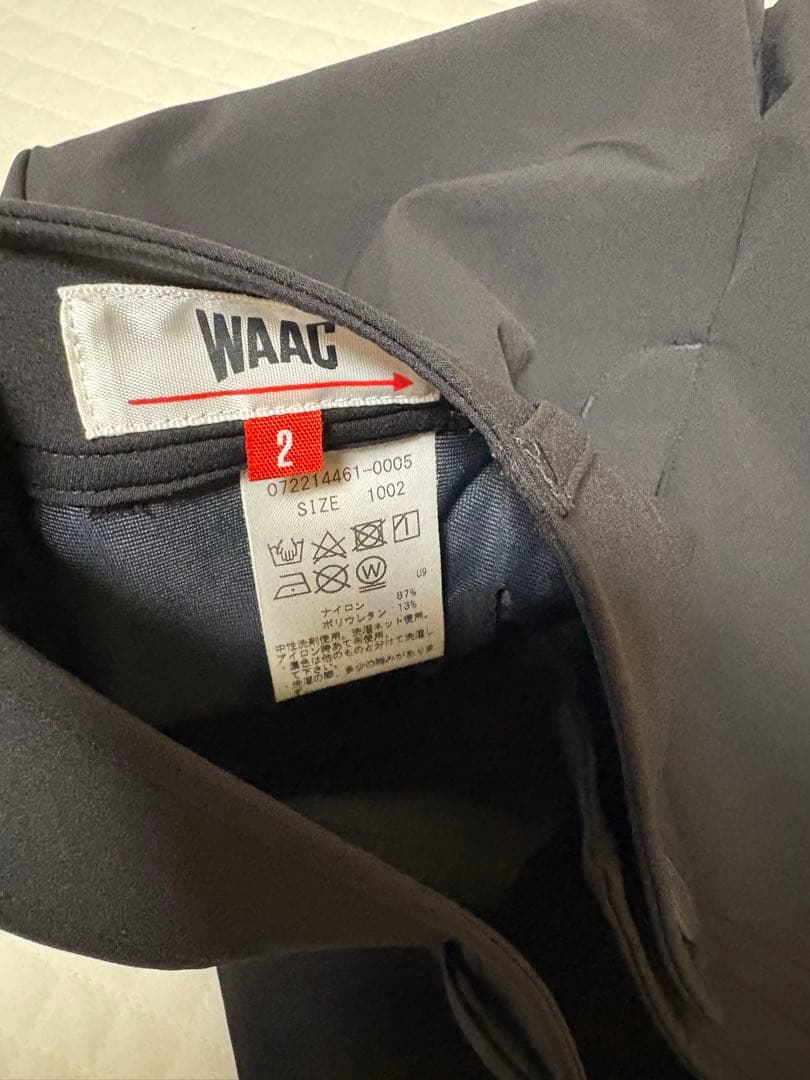 《WAAC》WOMENS 360°ナイロンストレッチ ロングパンツ