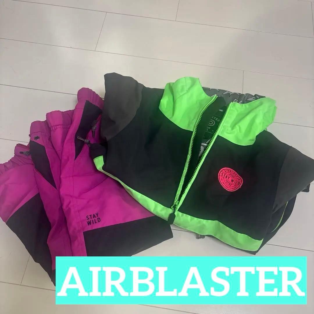 【AIRBLASTER】スノボーウェアセット　キッズ　S