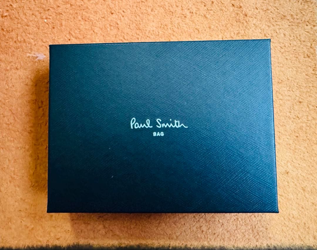 Paul Smith 二つ折り財布 ジップストローグレイン2 黒
