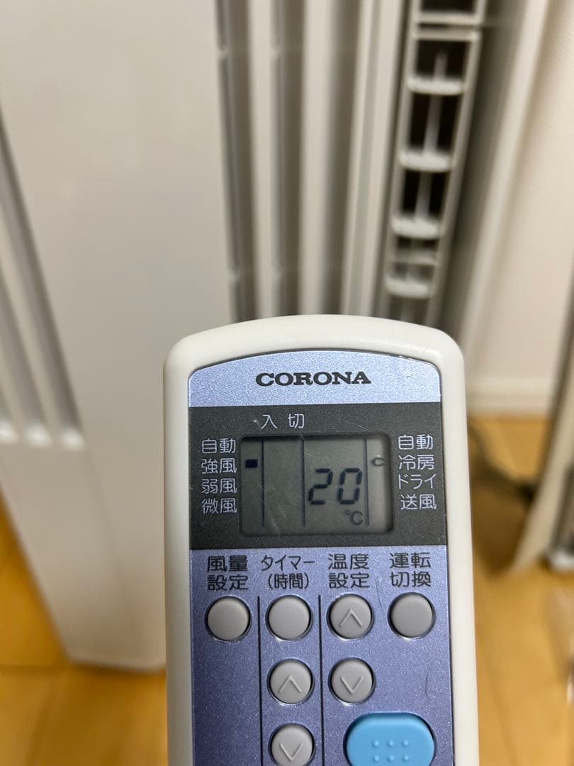 コロナ CORONA 窓用エアコン CW-F1621BK 2021年製