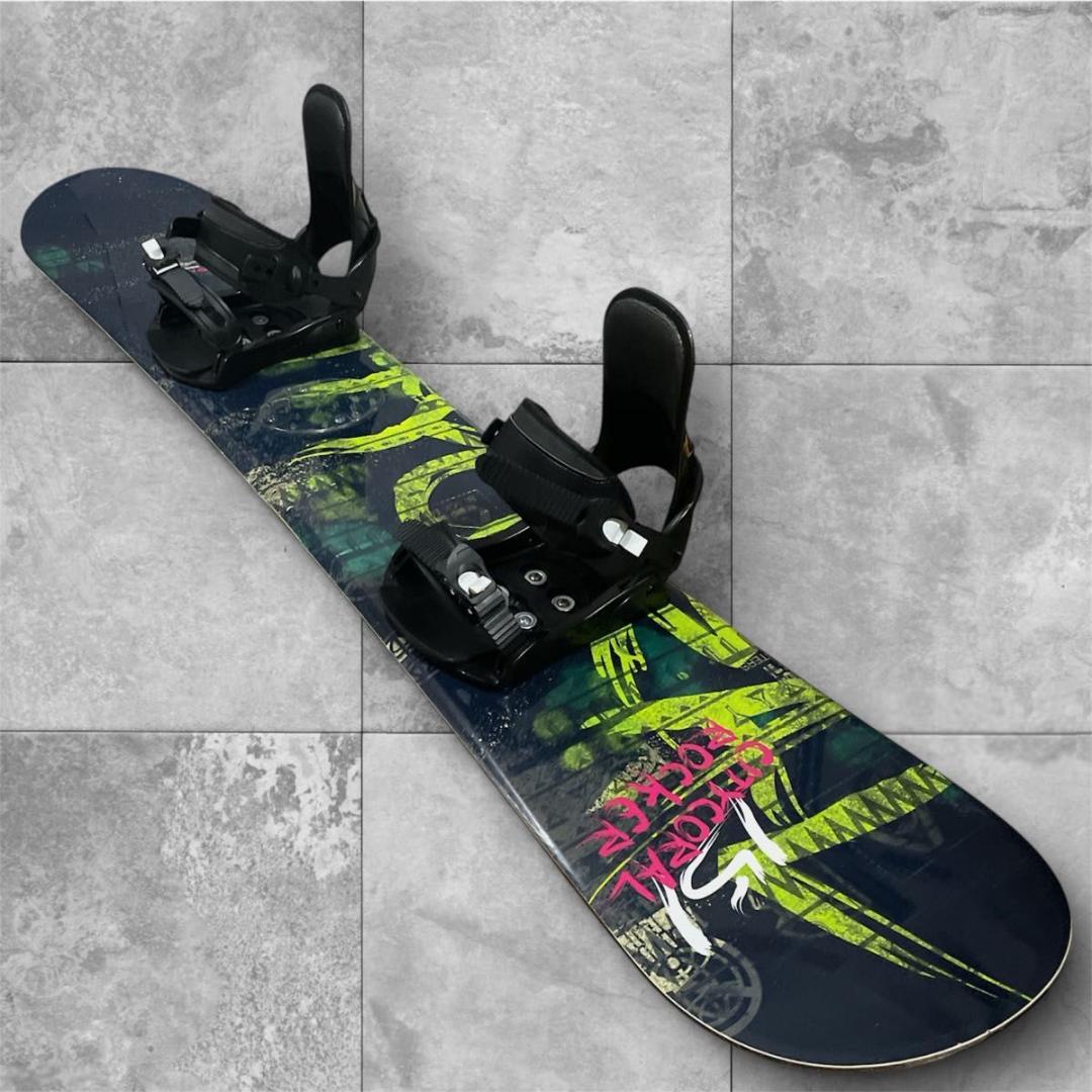 kissmark CITY CORAL 151cm スノボ バイン付 2点セット