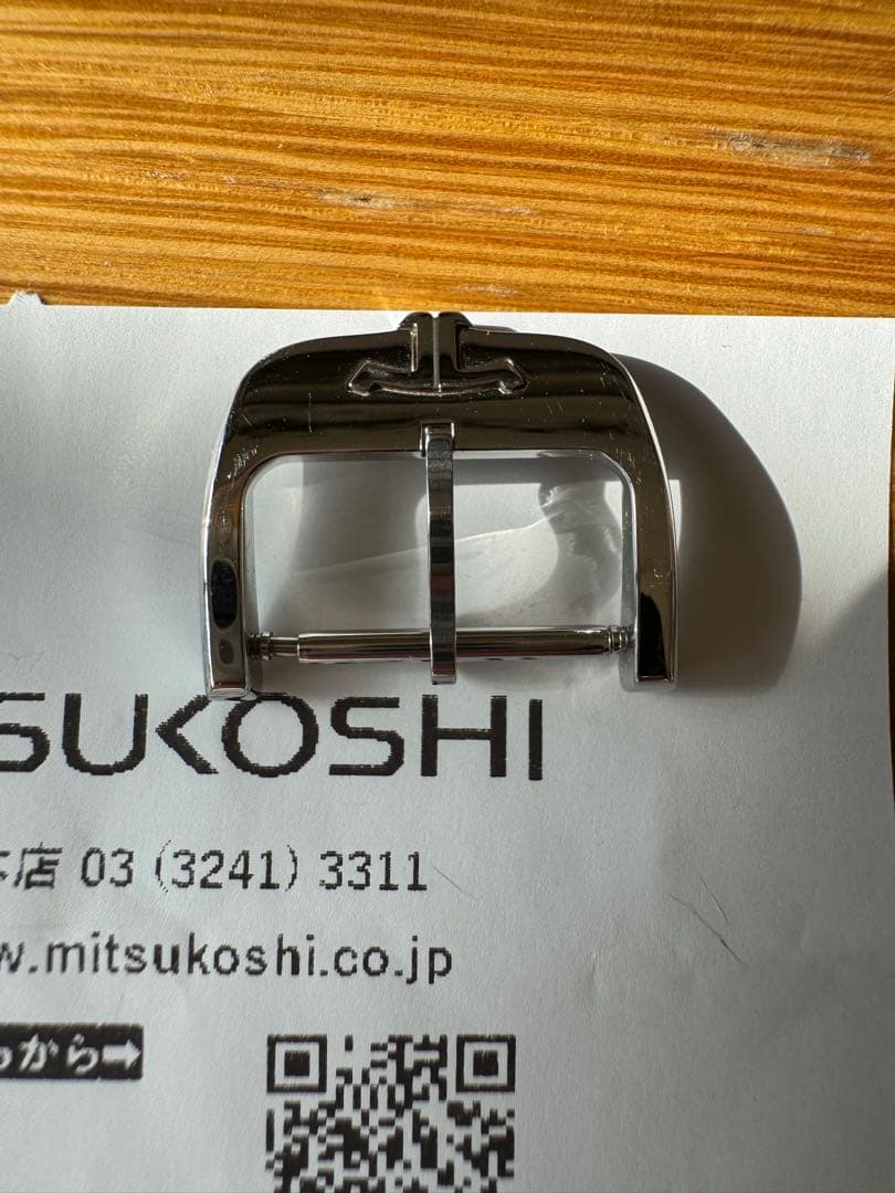 ジャガールクルト純正尾錠 16mm用