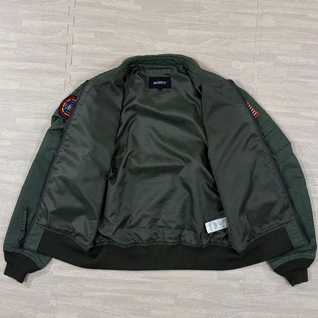 極美品✨アヴィレックス　MA-1　トップガン　CWU 36P VX-31　L
