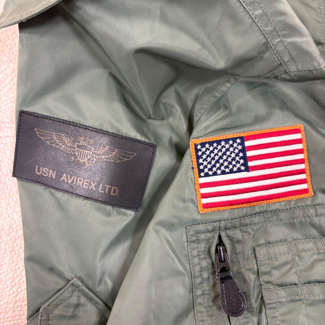 極美品✨アヴィレックス　MA-1　トップガン　CWU 36P VX-31　L