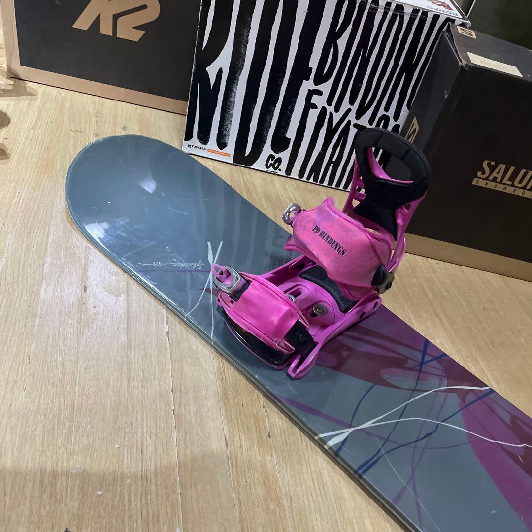 BURTON×PD　バートン　バインディング付　スノーボードセット