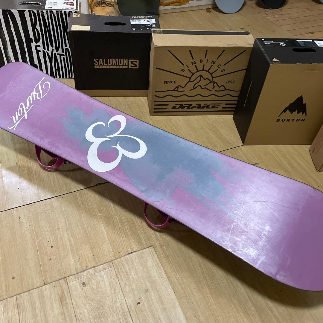 BURTON×PD　バートン　バインディング付　スノーボードセット