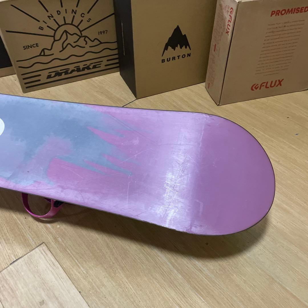 BURTON×PD　バートン　バインディング付　スノーボードセット