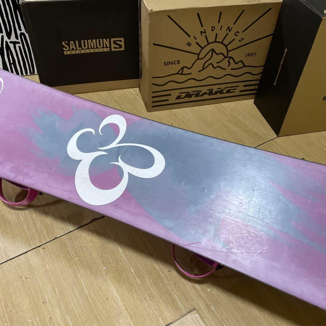 BURTON×PD　バートン　バインディング付　スノーボードセット