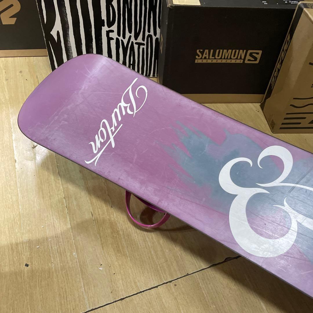 BURTON×PD　バートン　バインディング付　スノーボードセット