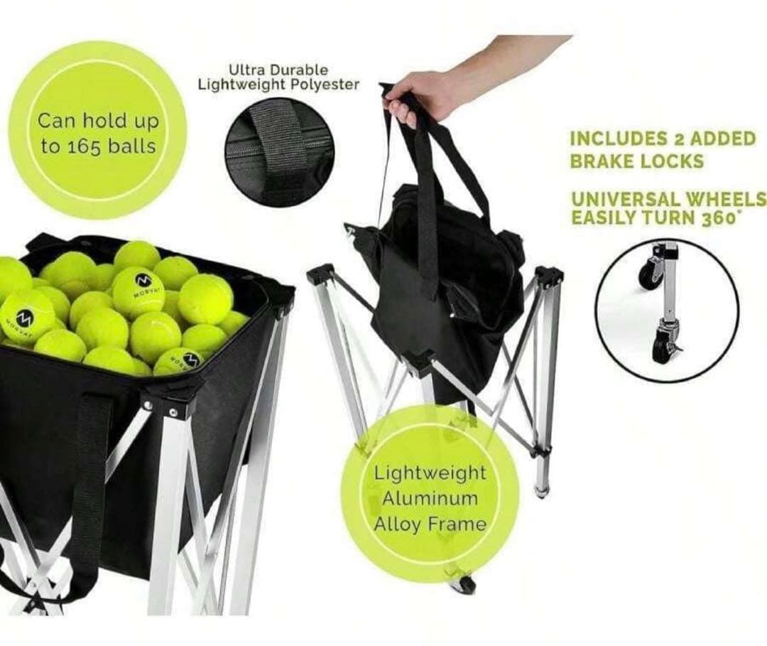 テニスバッグ 折りたたみ式テニスカート 車輪付き コンパクト 軽量