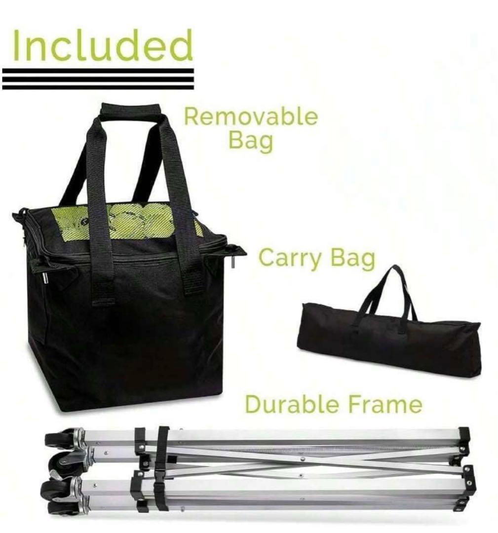 テニスバッグ 折りたたみ式テニスカート 車輪付き コンパクト 軽量