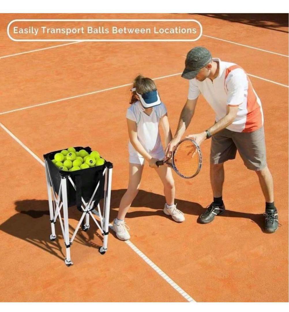 テニスバッグ 折りたたみ式テニスカート 車輪付き コンパクト 軽量