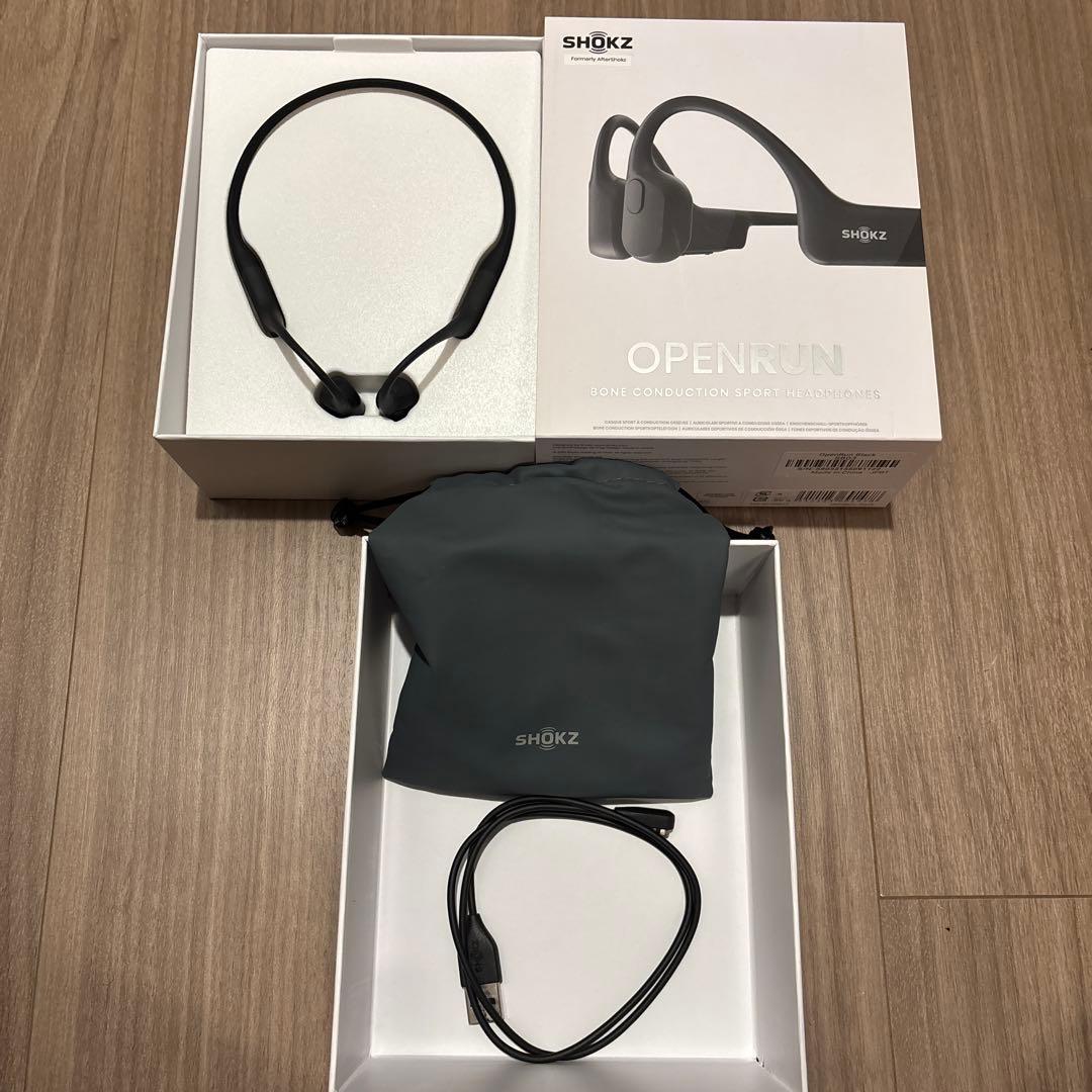 SHOKZ OPENRUN 骨伝導イヤホン