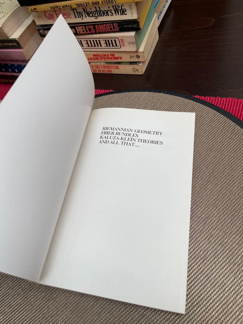 Riemannian Geometry Fiber Bundles…