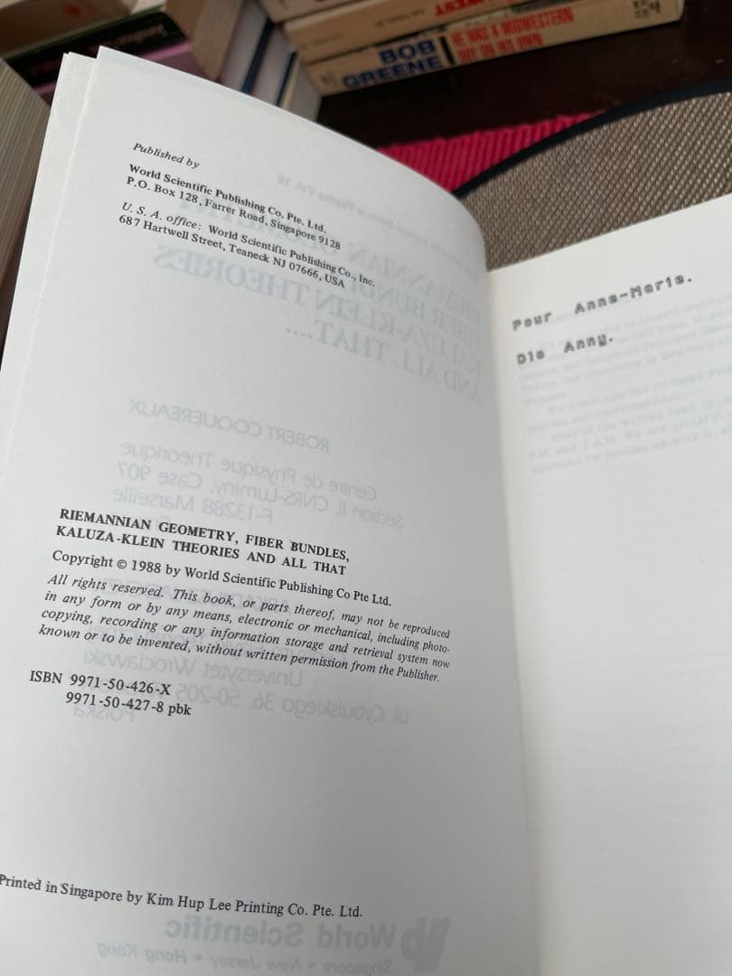 Riemannian Geometry Fiber Bundles…