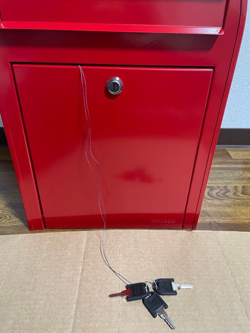 bobi Classic 赤色 郵便受け「ポスト」