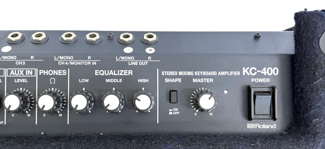 【動作良好】Roland KC-400 キーボードアンプ ローランド