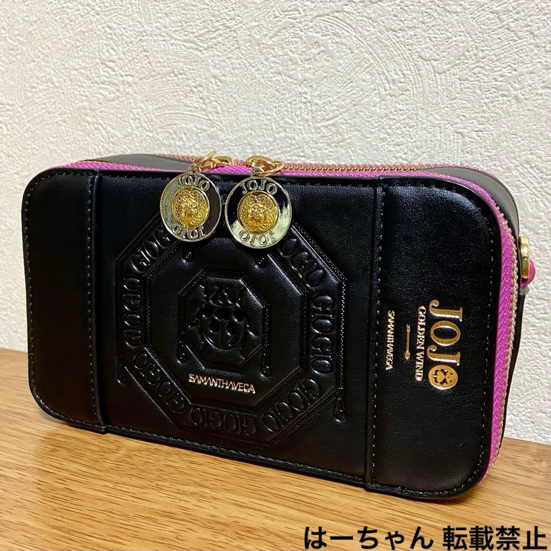 【美品】サマンサベガ 「ジョジョの奇妙な冒険 黄金の風」コラボショルダーバッグ