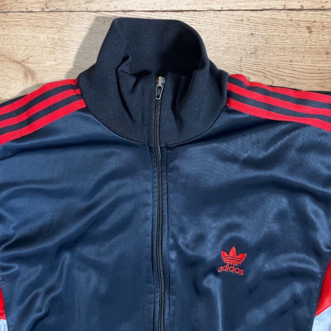 アディダス adidas 【USA製】80s トラックジャケット ジャージ XL
