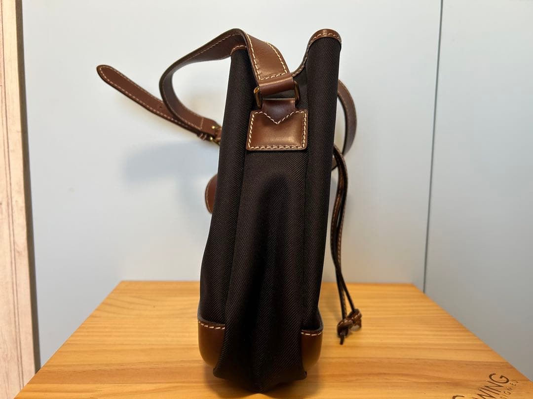 HUNTING WORLD トートバッグ ブラック/ブラウン