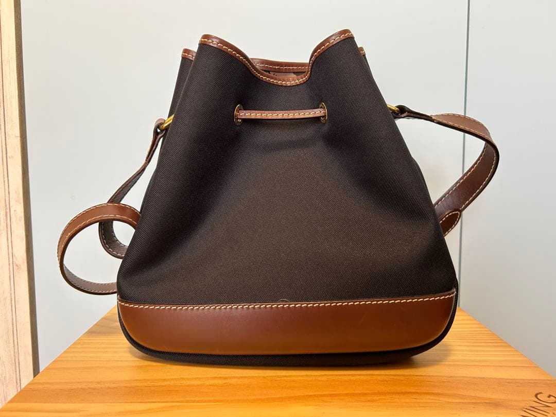 HUNTING WORLD トートバッグ ブラック/ブラウン