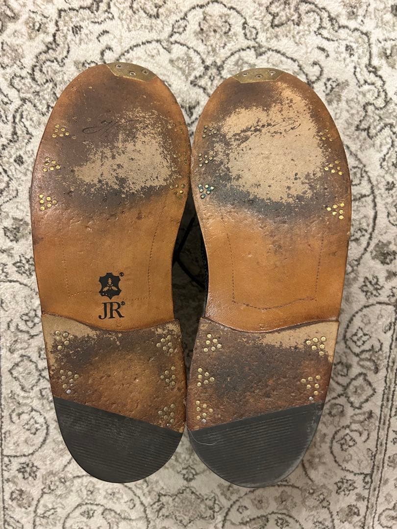 ジュンヤワタナベ × ハインリッヒディンケラッカー ウイングチップブーツ 革靴