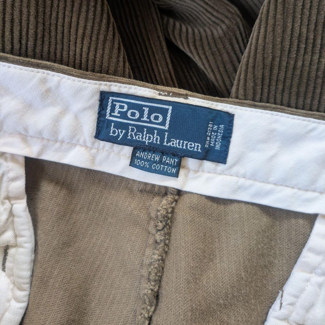ポロ ラルフローレン　コーデュロイパンツ　w35　コーズ　ANDREW PANT