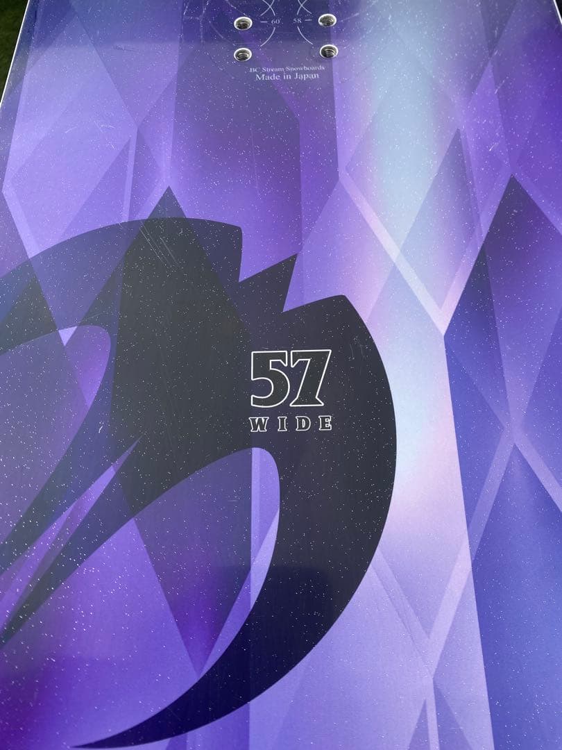 BC STREAM R-2 57WIDE スノーボード