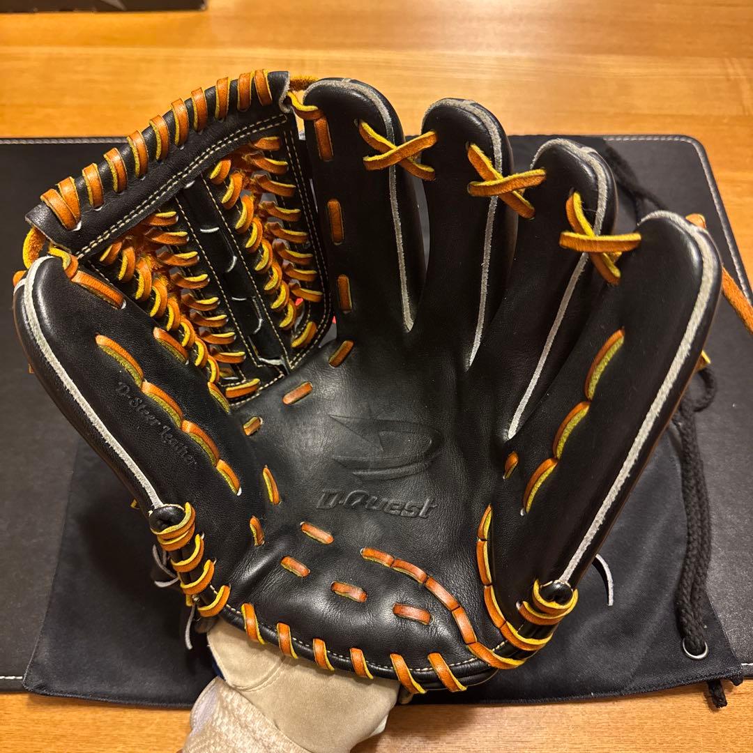 D-Quest DKY150 オールラウンド用 硬式グローブ 型付け済 即戦力