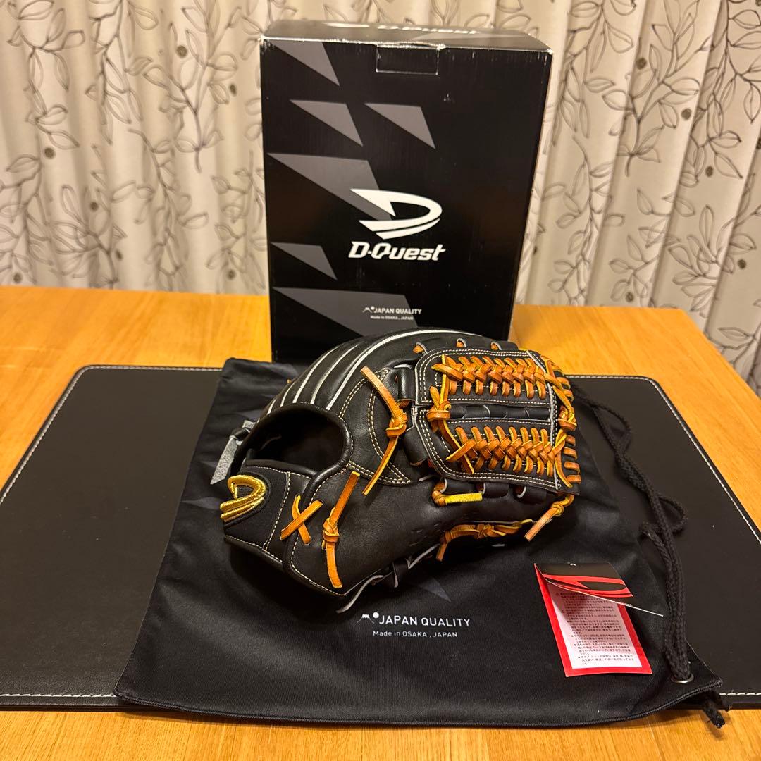 D-Quest DKY150 オールラウンド用 硬式グローブ 型付け済 即戦力
