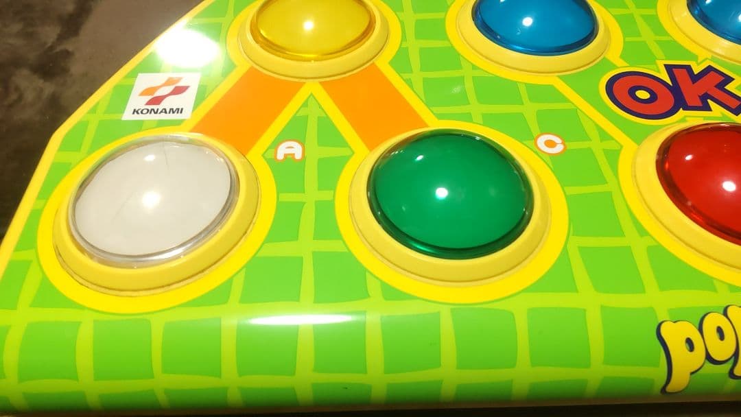 ゆーとぴあ ポップンミュージック コントローラー 静音化 PS専用 完動品