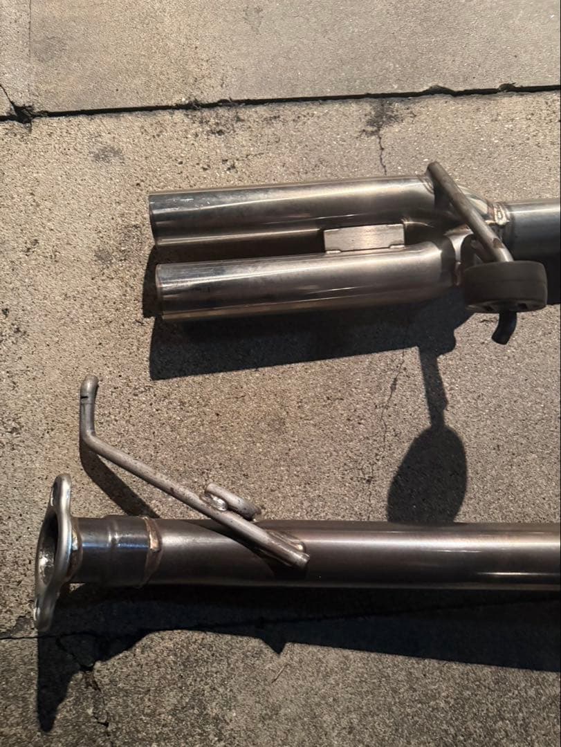 ha36s デュアルテールマフラー　昭和GPマフラー